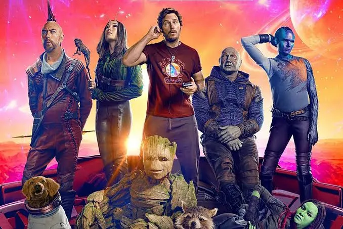 ឆាកពីខ្សែភាពយន្ត Guardians of the Galaxy Vol. 3