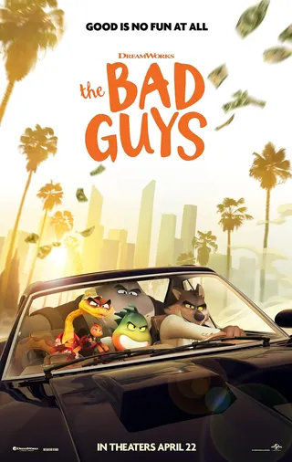 The Bad Guys 2022 poster