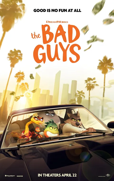 The Bad Guys 2022 poster