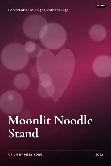 Moonlit Noodle Stand poster