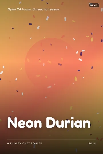 Neon Durian poster