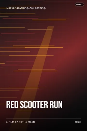 Red Scooter Run poster