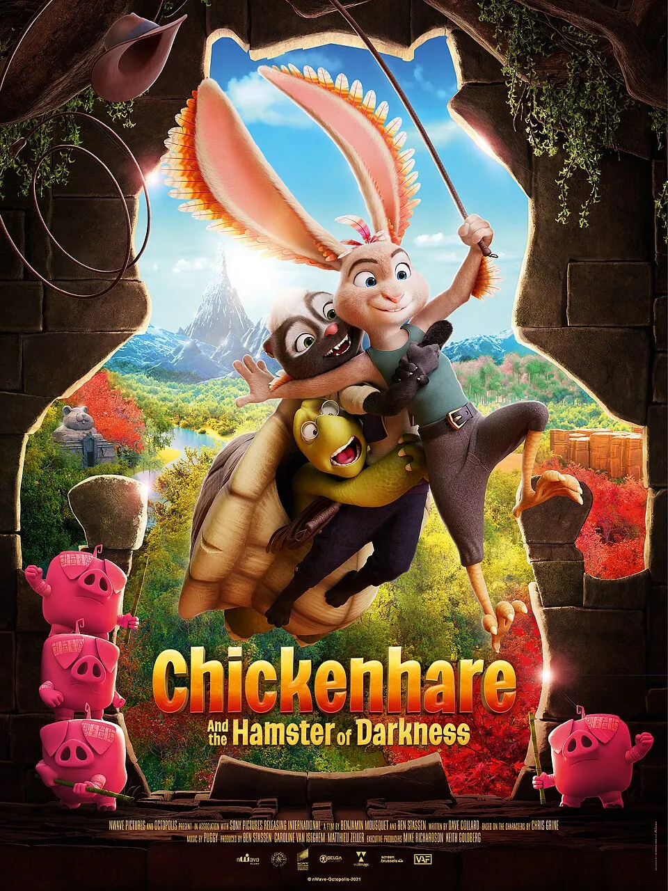 ផ្ទាំងរឿង Chickenhare and the Hamster of Darkness 1