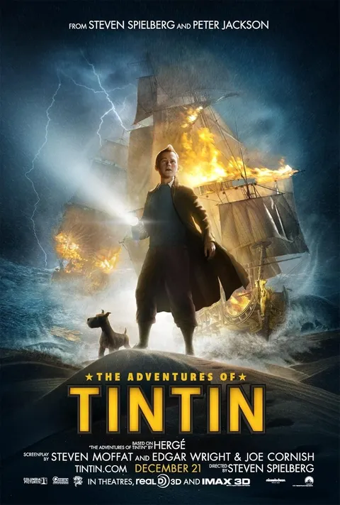 ការផ្សងព្រេងរបស់ទីនទីន | The Adventures of Tintin (2011) | ភាពយន្តតុក្កតានិយាយខ្មែរ | 123kh poster