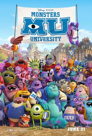 មហាវិទ្យាល័យសត្វចម្លែក | Monsters University (2013) | ភាពយន្តតុក្កតានិយាយខ្មែរ | 123kh poster